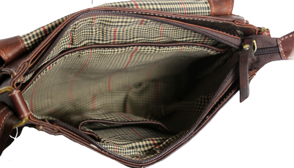 leather messenger bag-MN9051-inside
