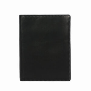 leather card holder LMN_CARDHOLDER_GNR1113_BLACK front (leathermanfashion)