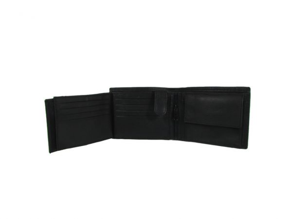 Bifold leather Wallet for Men-STC 002-inside