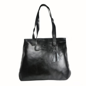 Black Tote For Women B06 front(leathermanfashion)