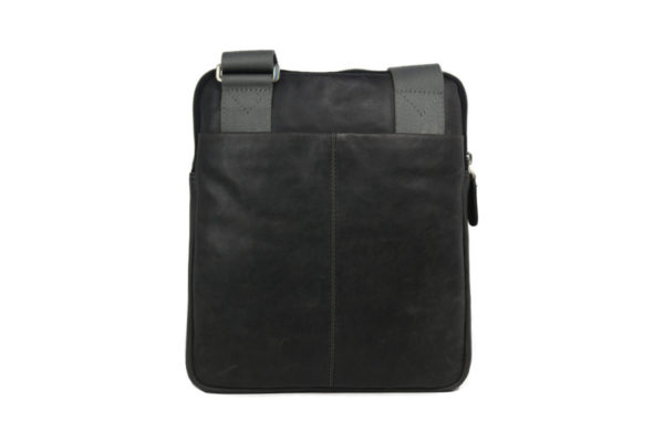 Genuine Leather Crossbody for Men CA1358W55 back (leathermanfashion)