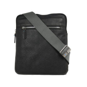 Genuine Leather Crossbody for Men CA1358W55 front (leathermanfashion)