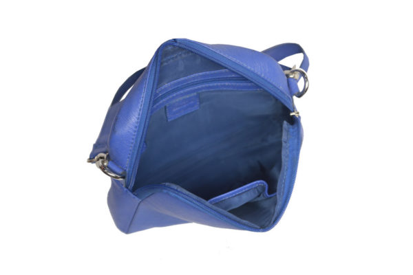 Pantone Blue Sling Cross Body LV 23 inside (leathermanfashion)