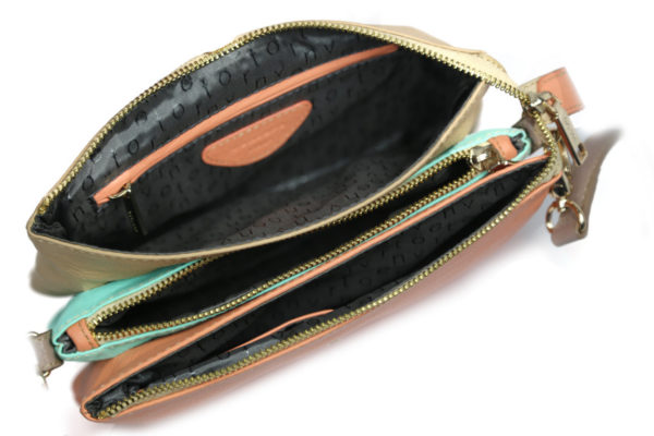 Multi Color Leather Sling VT-268 inside (leathermanfashion)