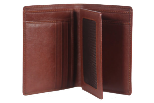 Leatherman Fashion Women Brown Genuine Leather Wallet GNR 1097 inside