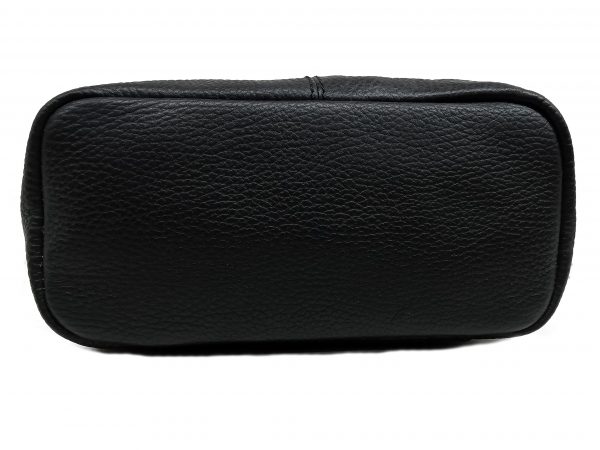 Leatherman Fashion Genuine leather black toilet kit TG2052 back