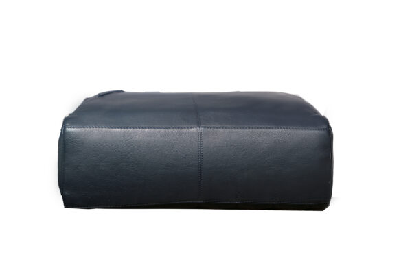 unisex navy black hand messenger bag bottom