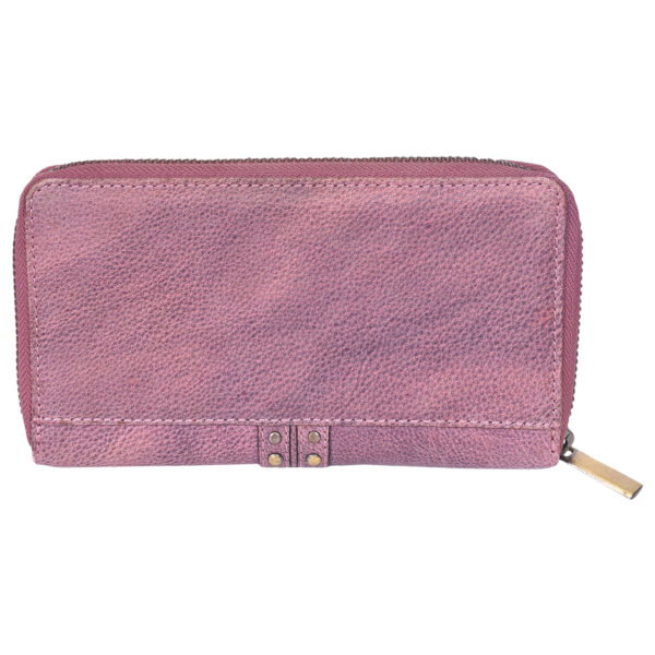 antique metal fittings wallet LMN_WALLET_GNR1144_PINK_BC5645