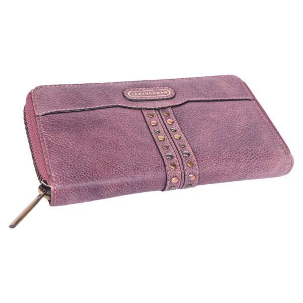 antique metal fittings wallet LMN_WALLET_GNR1144_PINK_BC5645
