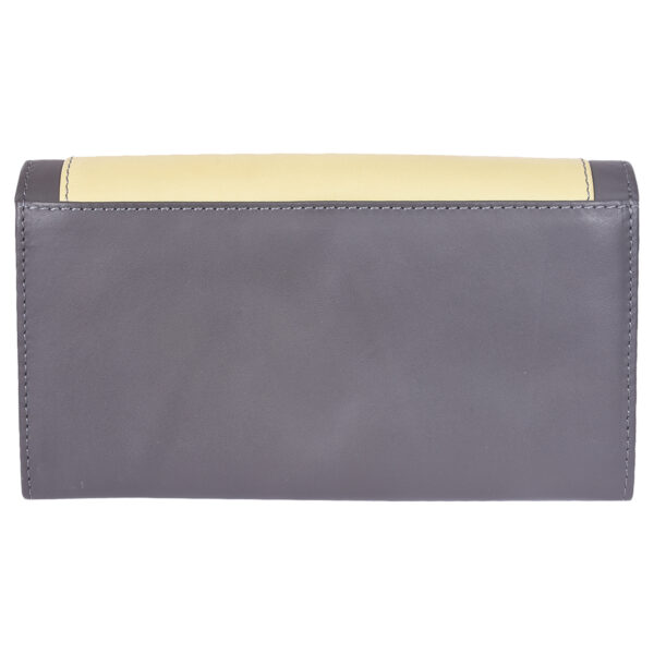 Girls wallet LMN_WALLET_50066_GREYYELLOW_BC5645