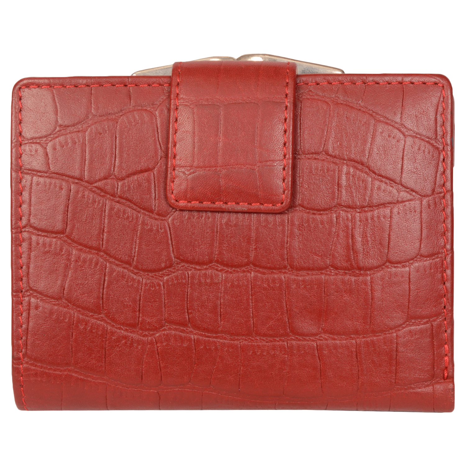 Leatherman Fashion Genuine Leather Women's Red Purse - Leatherman ...