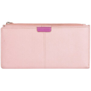 Genuine Leather Pink Women's Wallet Ladies Wallet