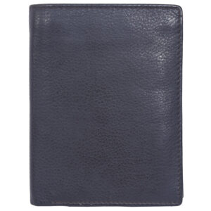 Genuine Leather Unisex D Brown Wallet