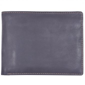 Genuine Leather Unisex Maroon Wallet