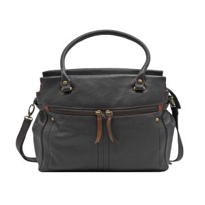 Women Black Satchel
