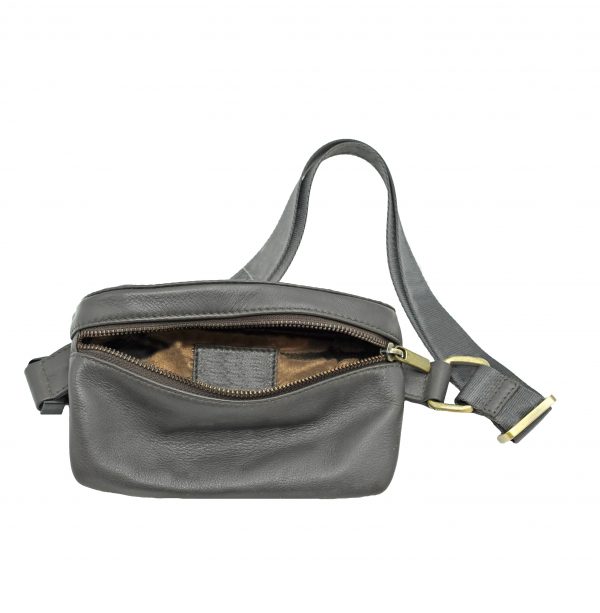 Unisex Brown Belt Bag