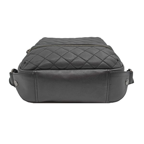 Unisex Black Backpack