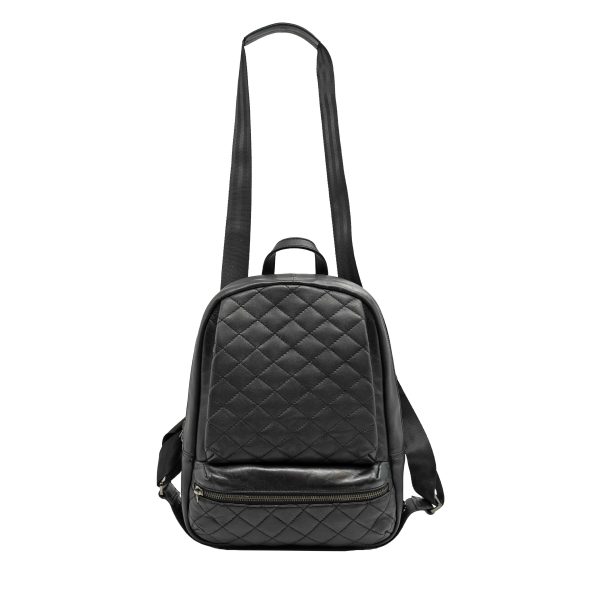 Unisex Black Backpack